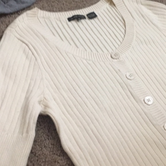 Button Sweater Top - Picture 2 of 6